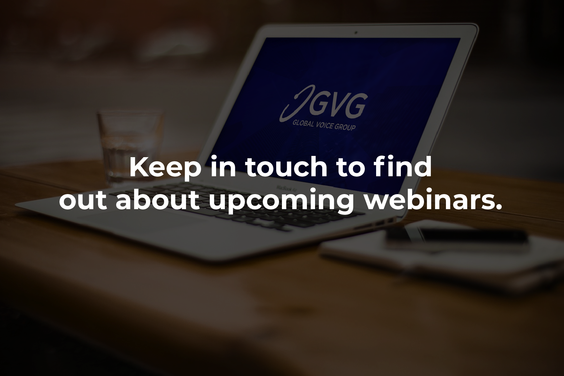 Upcoming Webinar