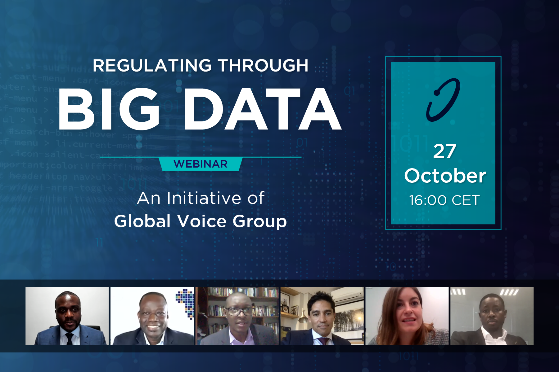 Regulating Through Big Data, GVG’s First Webinar – October 2020