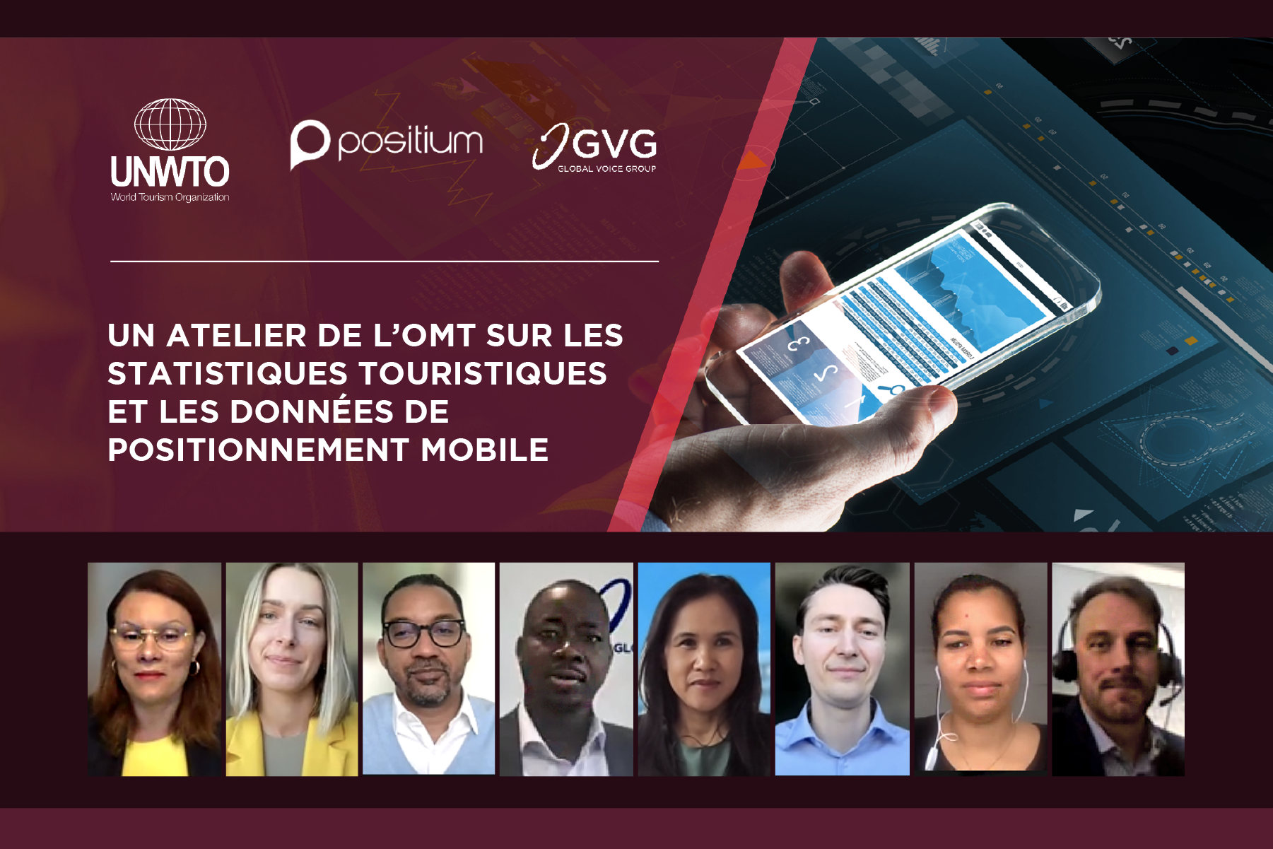 données de positionnement mobile